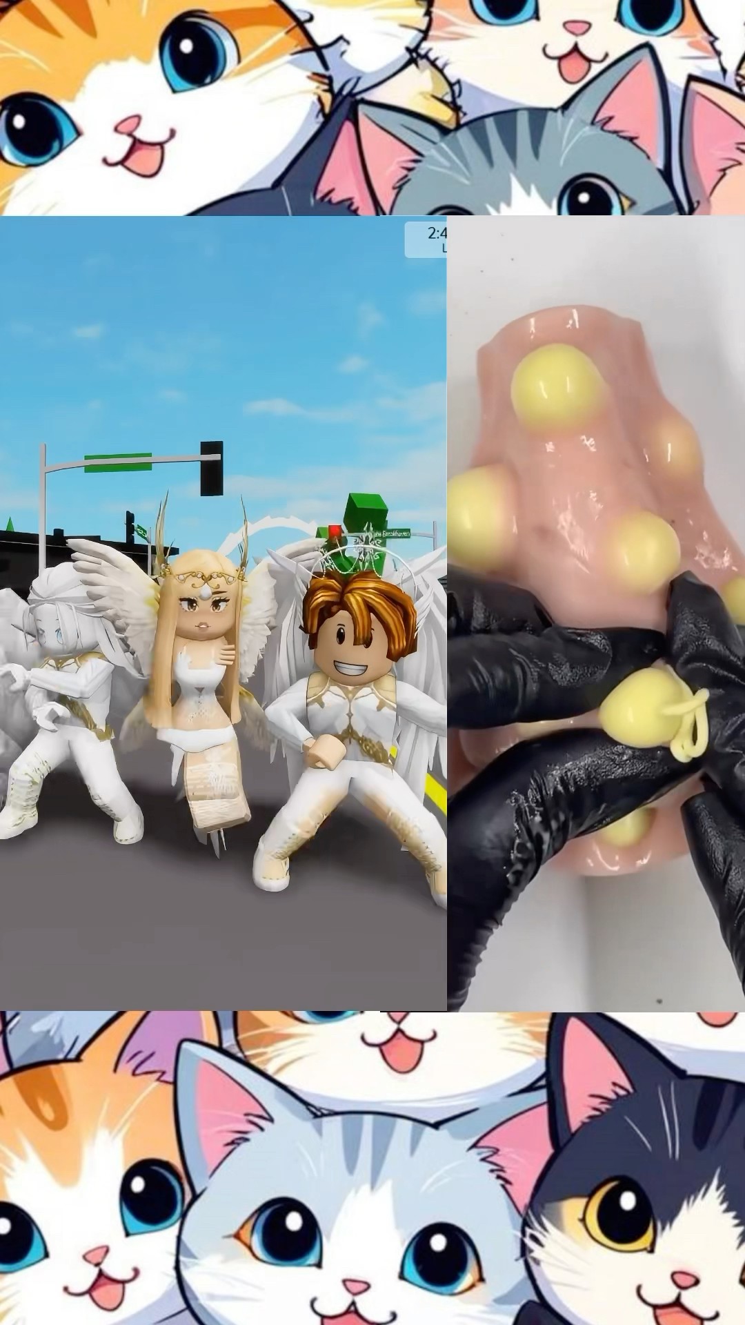 Y tu cual lado eliges ?! ? #roblox #brookhaven